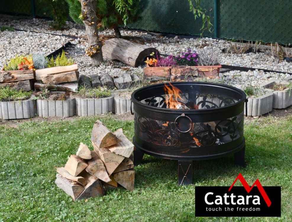 Ohniště SANTORIN copper patina s poklopem e